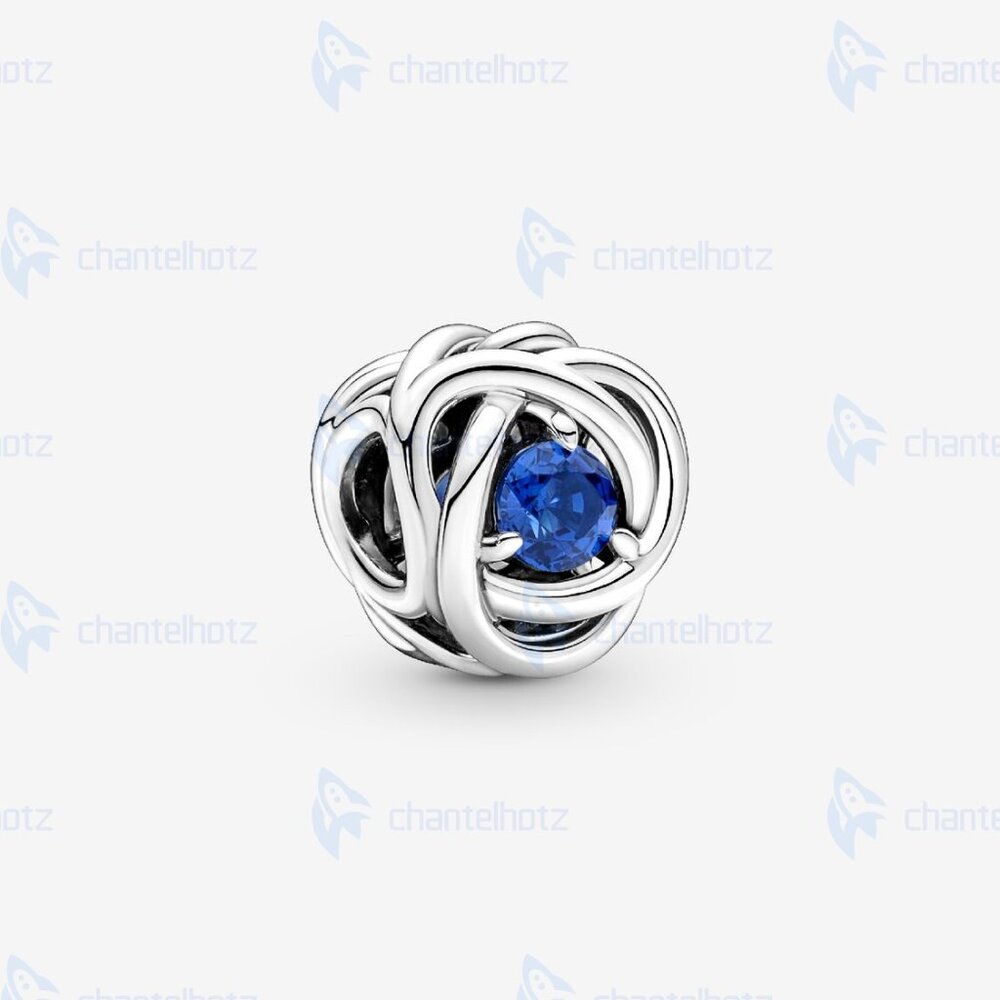 Pandora September Blue Eternity Circle Charm